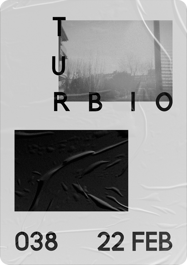 Poster tipográfico 038: Turbio, 22 feb